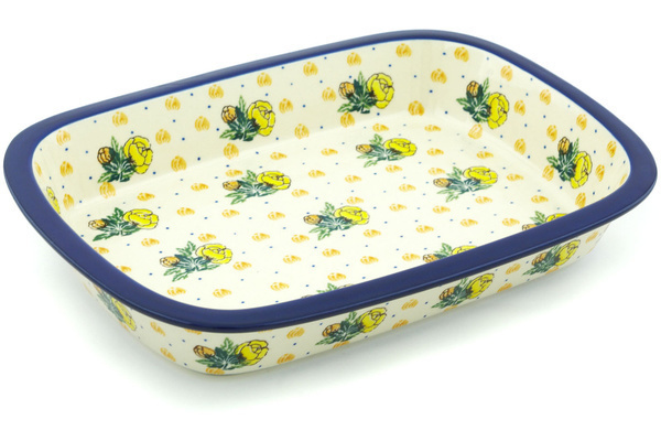 Rectangular Baker with Grip Lip