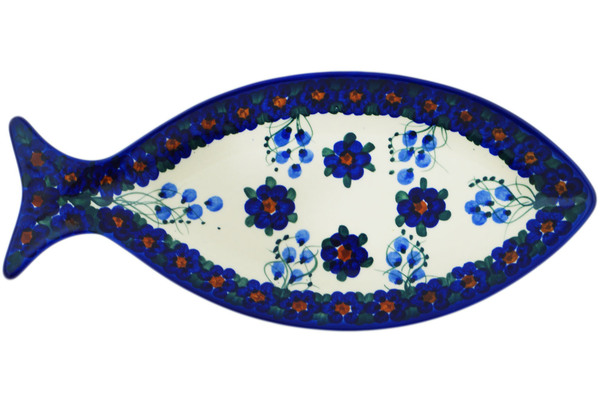 Fish Shaped Platter 13"