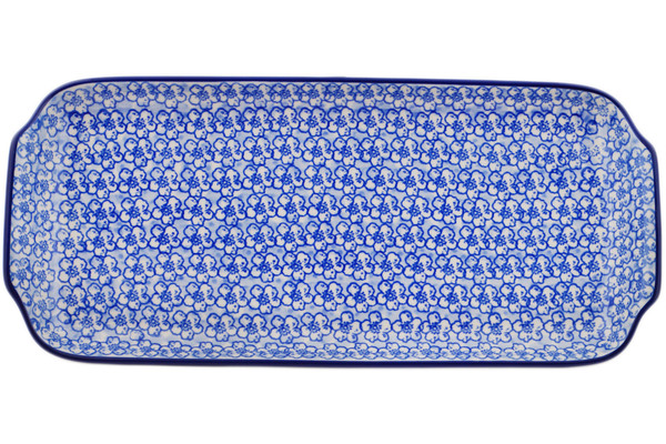 Platter with Handles 13"