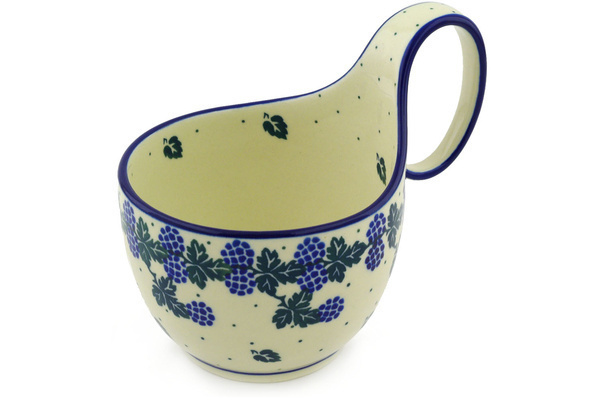 Bowl with Loop-Handle 6"