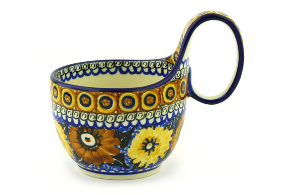 Bowl with Loop-Handle 6"