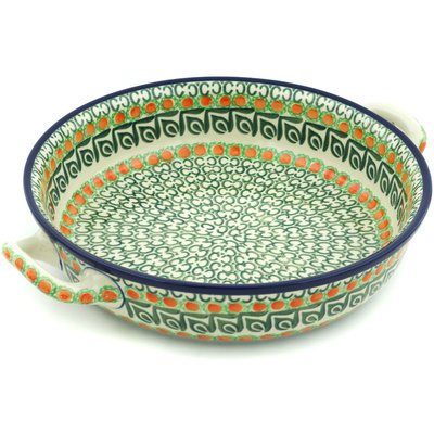 Round Baker with Handles 10-inch