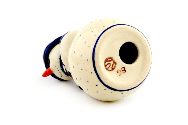 Snowman Candle Holder 6"