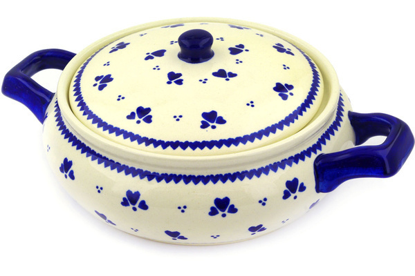 Baker with Cover with Handles 12"