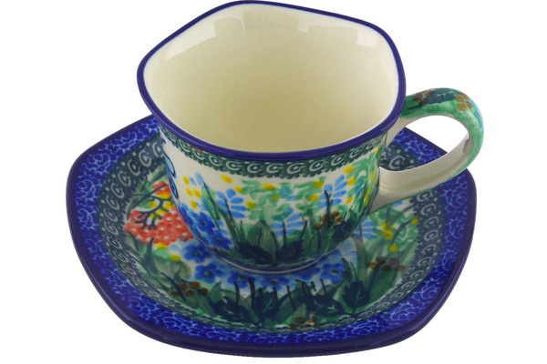 Cup with Saucer 8 oz