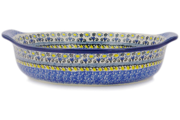 Round Baker with Handles 11"