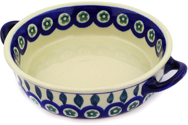 Round Baker with Handles 7"