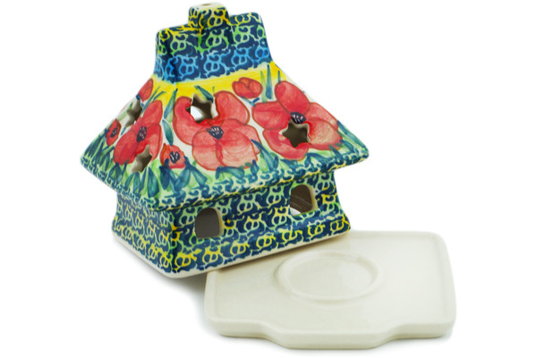 House Shaped Candle Holder 5"