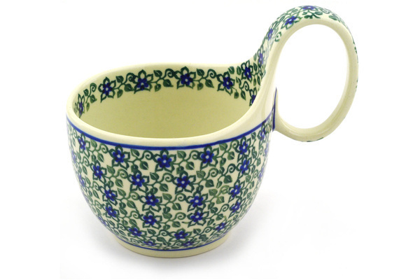 Bowl with Loop-Handle 6"