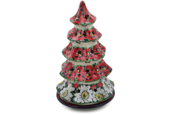 Christmas Tree Candle Holder 10"