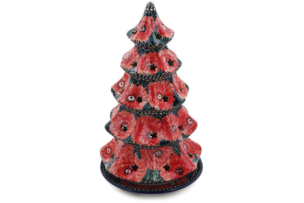 Christmas Tree Candle Holder 10"