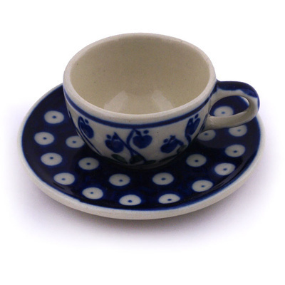 Mini Cup and Saucer 3"