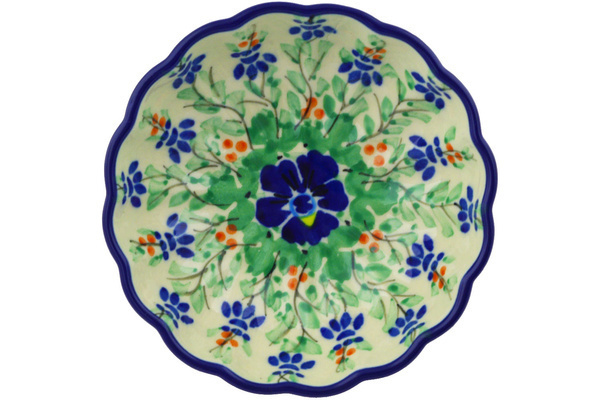 Scalloped Fluted Bowl 5"