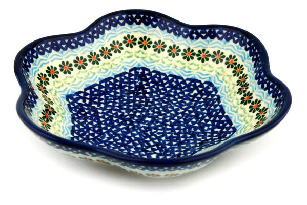 Scalloped Fluted Bowl 8"