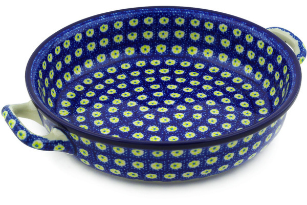 Round Baker with Handles 10-inch