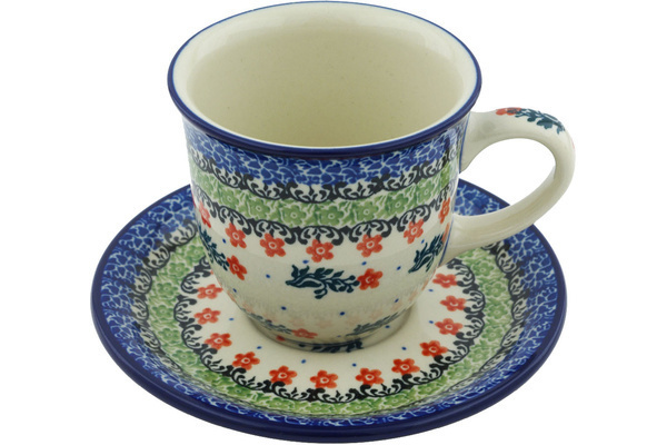 Cup with Saucer 9 oz
