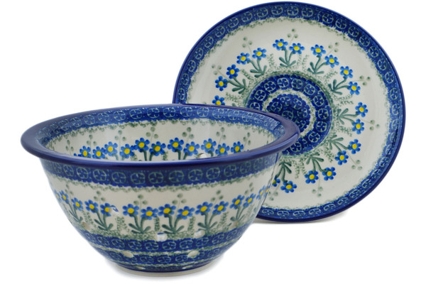 Colander with Plate 8"