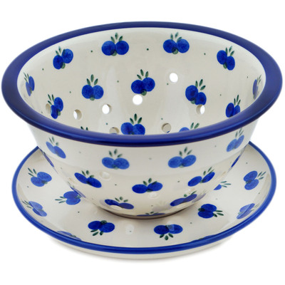 Colander with Plate 8"