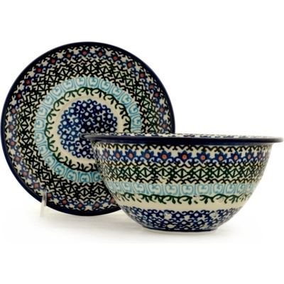 Colander with Plate 8"