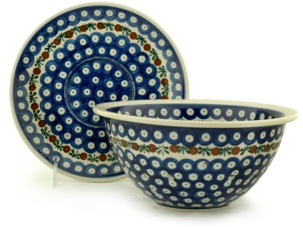 Colander with Plate 8"