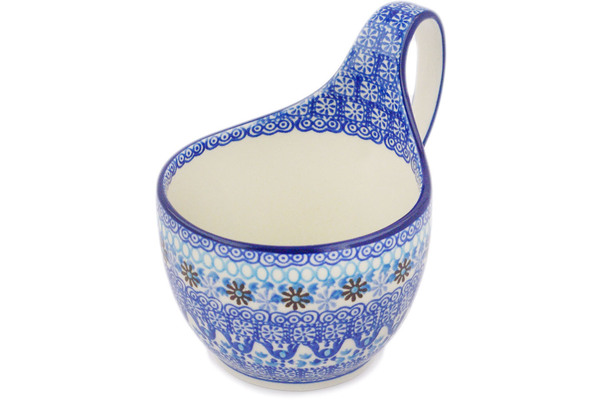 Bowl with Loop-Handle 6"