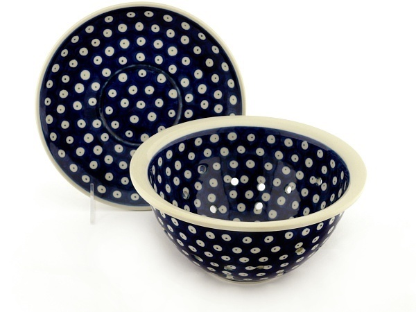 Colander with Plate 8"