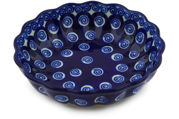 Scalloped Fluted Bowl 7"