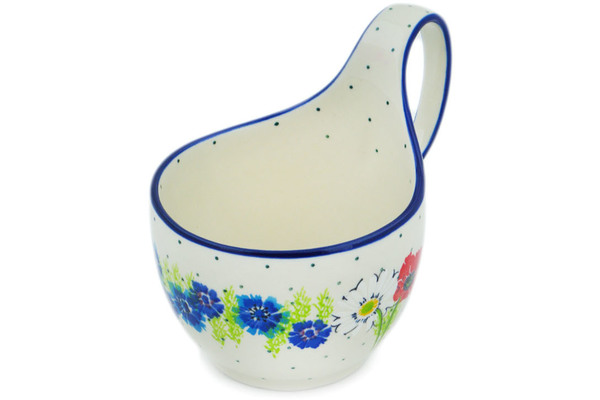 Bowl with Loop-Handle 6"