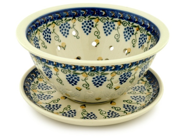 Colander with Plate 8"