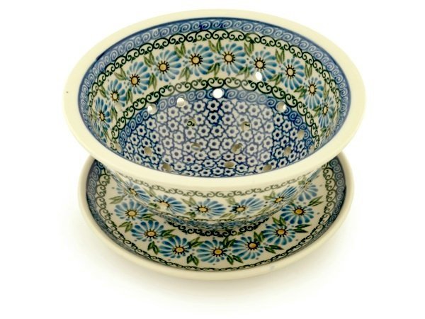 Colander with Plate 8"