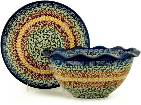 Colander with Plate 9"