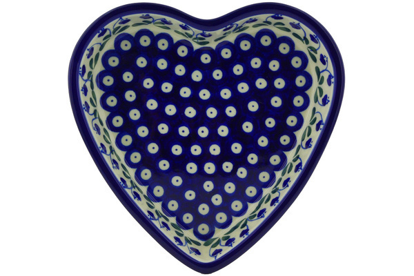 Heart Shaped Bowl 8"