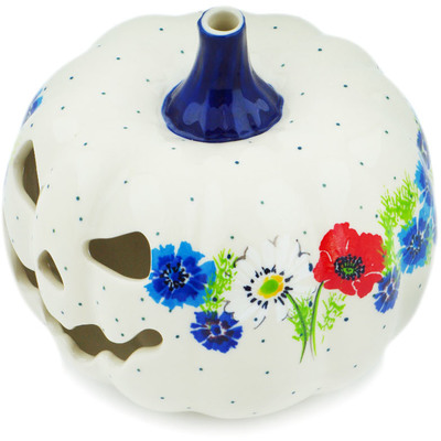 Jack O Lantern Candle Holder 6"