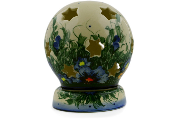 Globe Shaped Candle Holder 5"