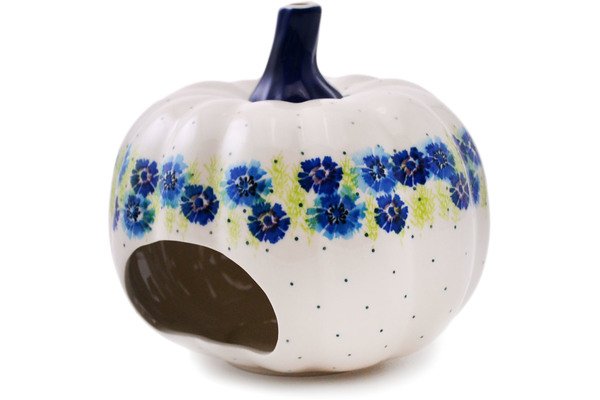 Jack O Lantern Candle Holder 7"