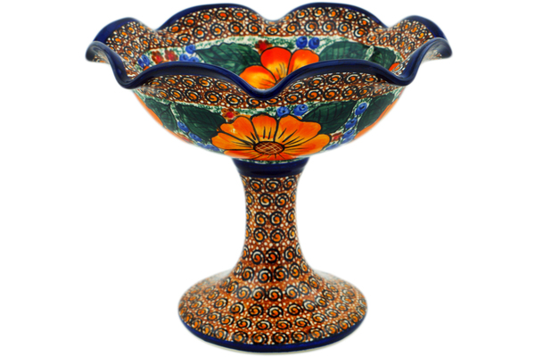 Bowl with Pedestal 9"