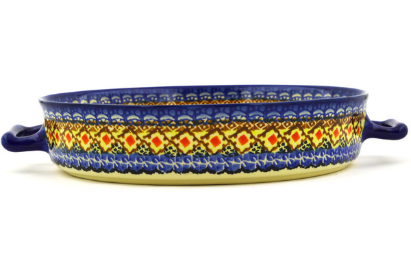 Round Baker with Handles 11"