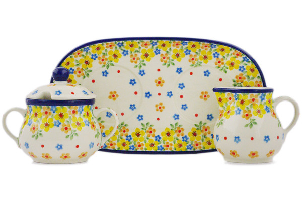 Sugar and Creamer Set 10"