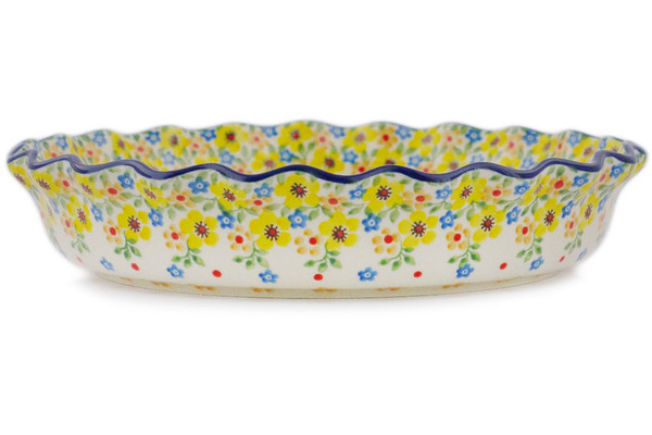Fluted Pie Dish 10"