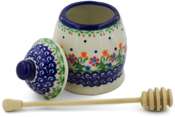 Honey Jar with Dipper 5"