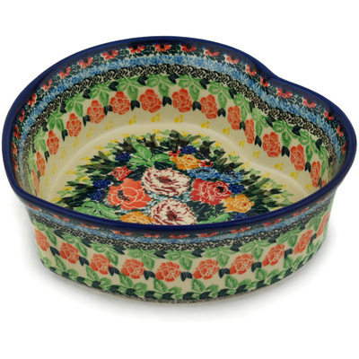 Heart Shaped Bowl 10"