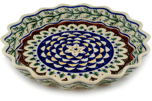 Fluted Pie Dish 10"
