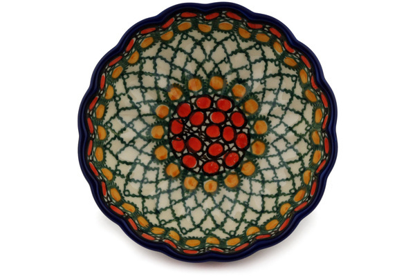 Scalloped Fluted Bowl 5"