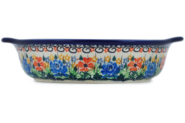 Round Baker with Handles 9"