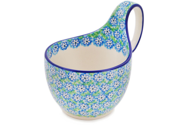 Bowl with Loop-Handle 6"