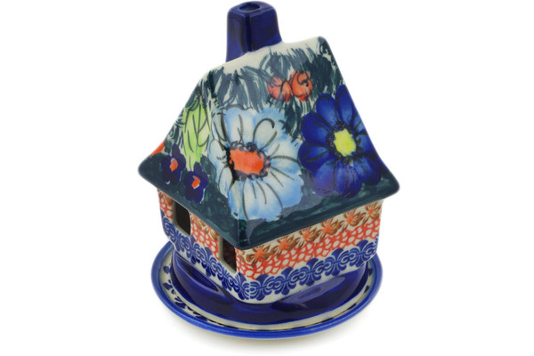 House Shaped Candle Holder 5"