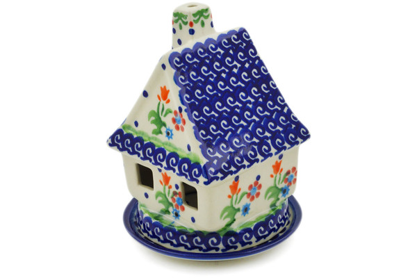 House Shaped Candle Holder 5"