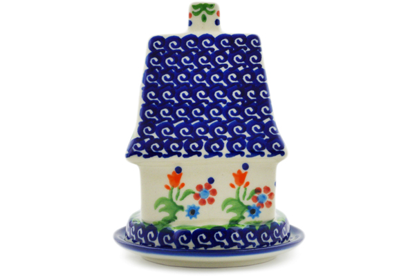 House Shaped Candle Holder 5"