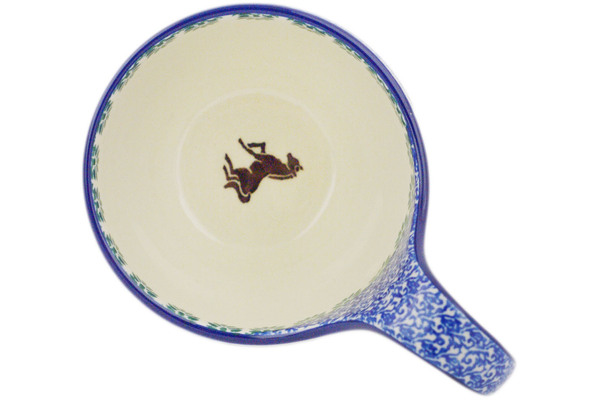 Bowl with Loop-Handle 6"