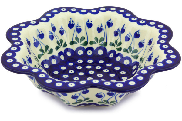 Scalloped Fluted Bowl 10"